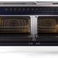 Ilve UP60FNMPMBBLP Nostalgie Ii 60 Inch Dual Fuel Liquid Propane Freestanding Range In Blue With Bronze Trim