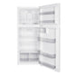 Danby DFF176B1WDB Danby 18 Cu. Ft. Top Mount Refrigerator In White