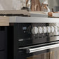 Ilve UPD40FWMPRA Professional Plus Ii 40 Inch Dual Fuel Natural Gas Freestanding Range In Ral Custom Color With Trim