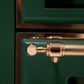 Ilve UM30DNE3EGPLP Majestic Ii 30 Inch Dual Fuel Liquid Propane Freestanding Range In Emerald Green With Copper Trim