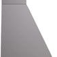 Ilve UANB60MGP Nostalgie 60 Inch Matte Graphite Wall Mount Range Hood