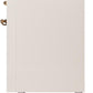 Ilve UP60FSNMPAWB Nostalgie Ii 60 Inch Dual Fuel Natural Gas Freestanding Range In Antique White With Bronze Trim