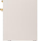 Ilve UP60FSNMPAWG Nostalgie Ii 60 Inch Dual Fuel Natural Gas Freestanding Range In Antique White With Brass Trim