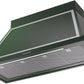 Ilve UANB48EGC Nostalgie 48 Inch Emerald Green Wall Mount Range Hood