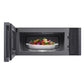 Lg MVEF1337F 1.3 Cu. Ft. Smart Low Profile Over-The-Range Microwave Oven With Sensor Cook