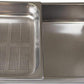 Ilve G00202 Stainless Steel Steam Cooker Basins