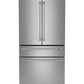 Cafe CJE23DP2WS1 Café™ Energy Star® 23.2 Cu. Ft. Smart Counter-Depth 4-Door French-Door Refrigerator With Dual-Dispense Autofill Pitcher