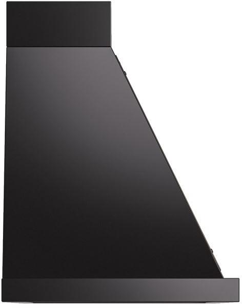 Ilve UANB40BKB Nostalgie 40 Inch Glossy Black Wall Mount Range Hood