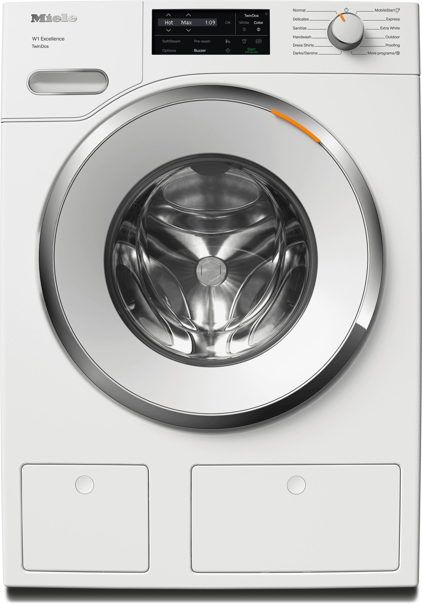 Miele WXF660WCS Wxf660 Wcs Tdos - W1 Front-Loading Washing Machine: 8 Kg 1600 Rpm Auto Dosing Pre-Ironing Miele@Home Capdosing