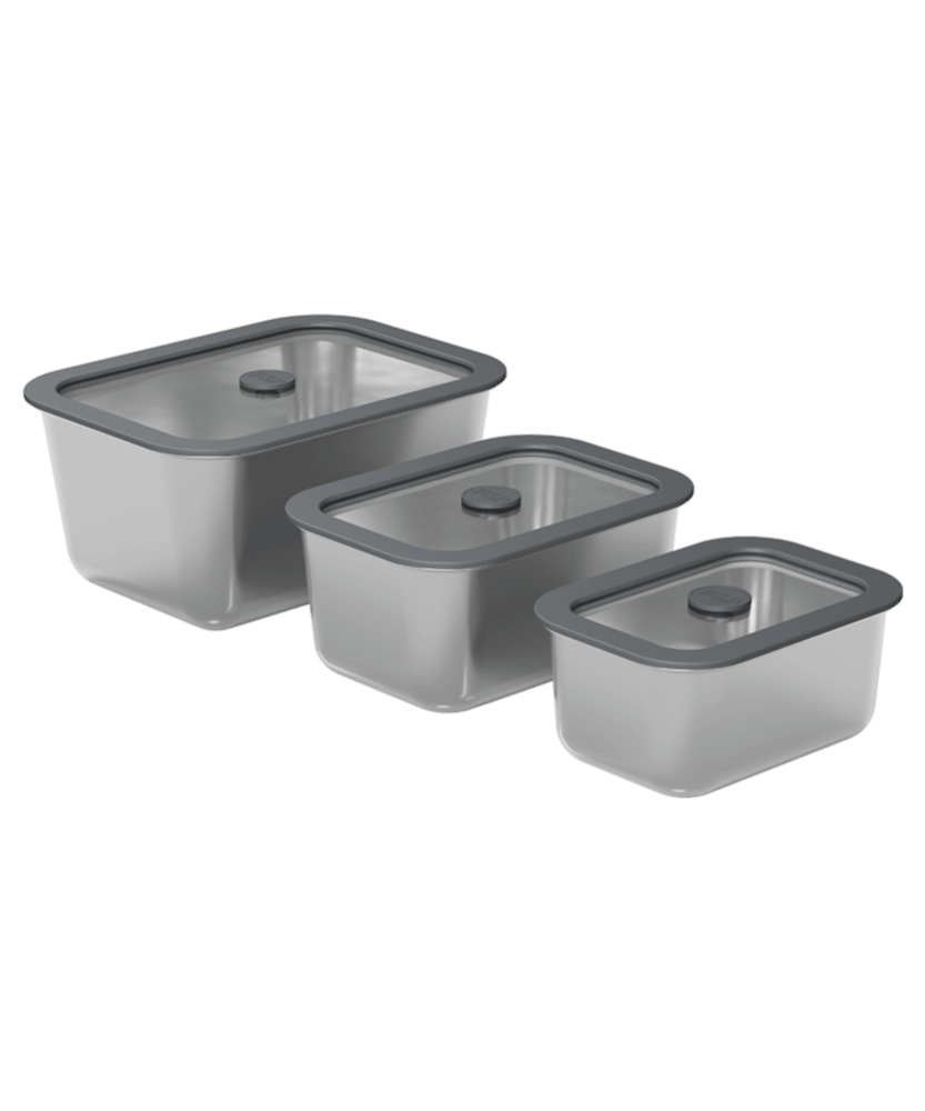 Fisher & Paykel FSC5FPM1 Food Preparation Storage Containers, 5-Piece Set