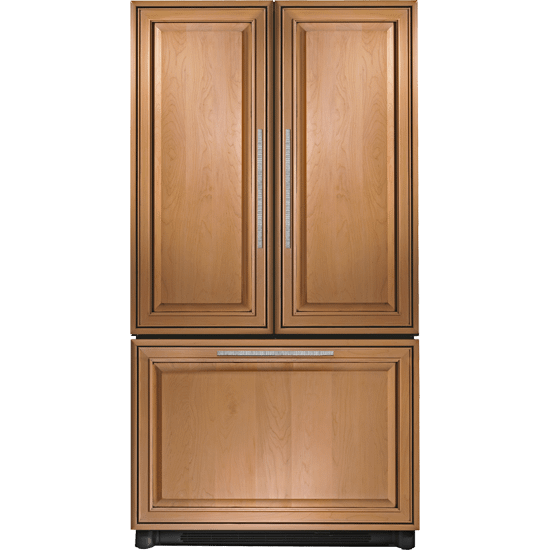 Jennair JFC2089WTB Cabinet Depth French Door Refrigerator With Internal Dispenser, 69