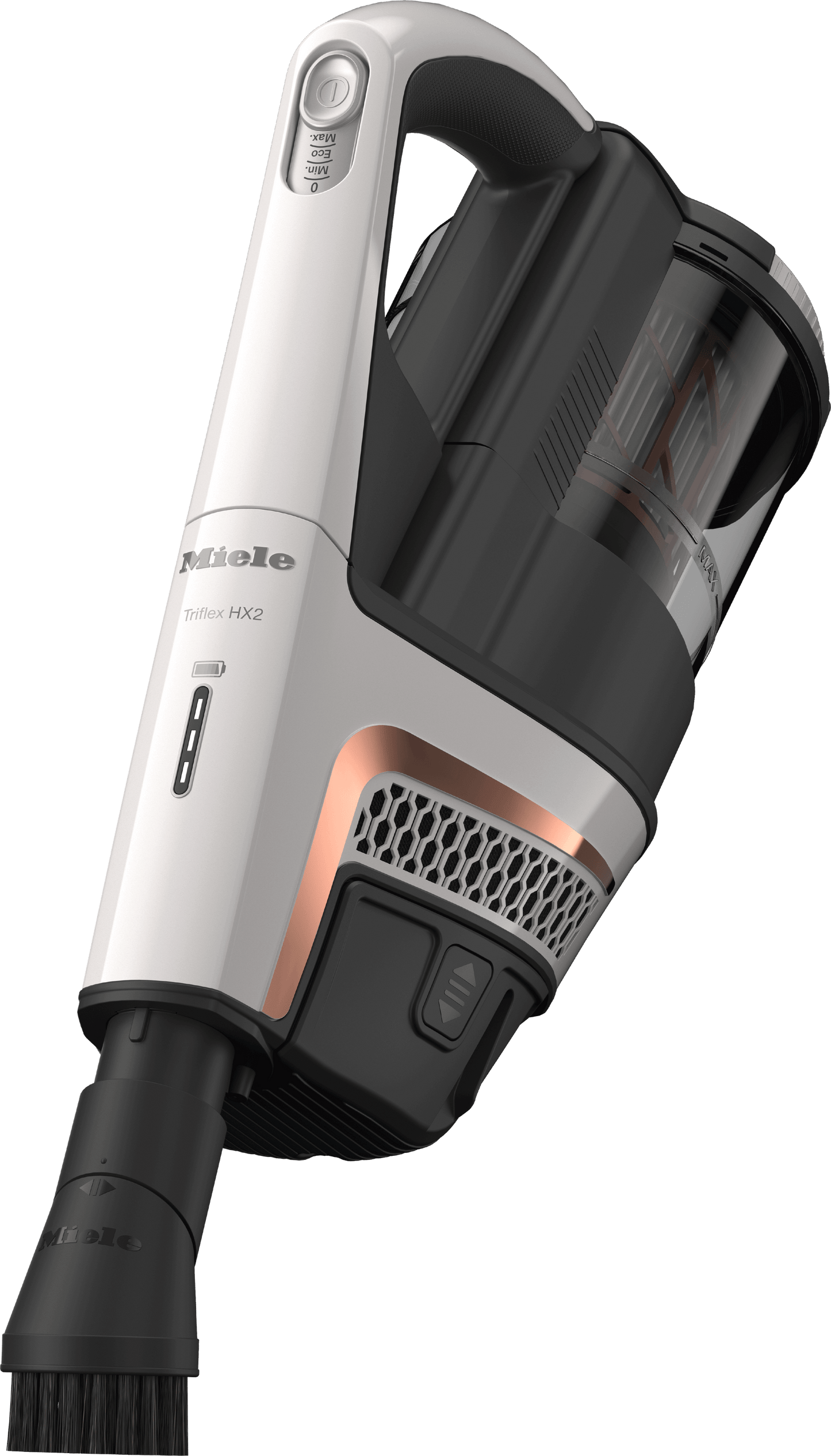 Miele TRIFLEX HX2 LOTUS WHITE Triflex Hx2 - Cordless Stick Vacuum Cleaner Consistently High Suction Power 60 Min Runtime Versatile Cleaning By 3In1 Design