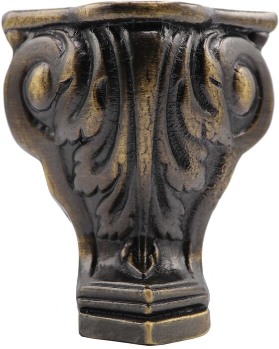 Ilve G4221218 Single Decorative Bronze (Burnt Brass) Scroll Claw Leg