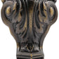 Ilve G4221218 Single Decorative Bronze (Burnt Brass) Scroll Claw Leg