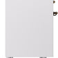 Ilve UPDI406NMPWHB Nostalgie Ii 40 Inch Electric Freestanding Range In White With Bronze Trim