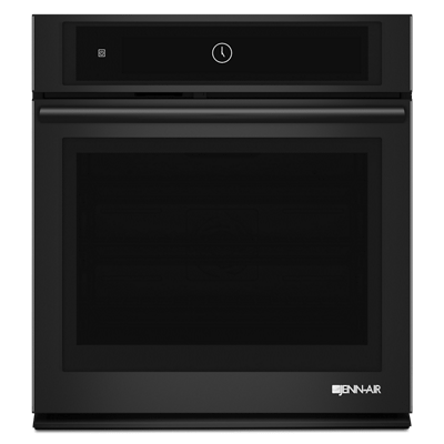 Jennair JJW2427DB Black Floating Glass 27" Single Wall Oven With Multimode® Convection System