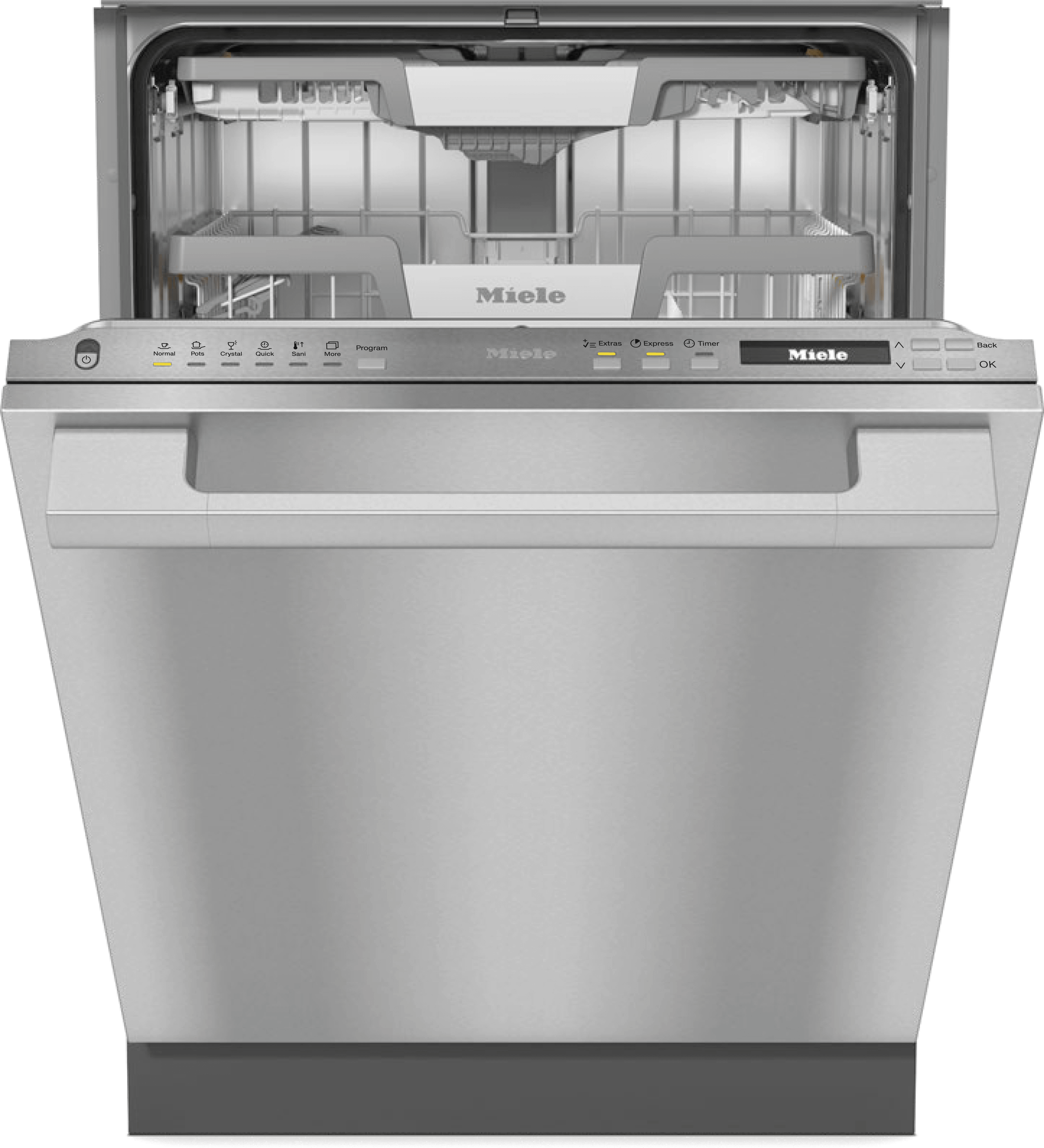 Miele G7266SCVISF STAINLESS STEEL G 7266 Scvi Sf - Fully-Integrated, Full-Size Dishwasher With 3D Multiflex Tray For Maximum Convenience.