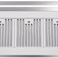 Ilve UAGQ60SS Professional Plus 60 Inch Stainless Steel Wall Mount Range Hood