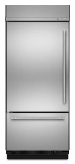 Jennair JB36SEFXLB 36" Euro-Style Built-In Bottom Mount Refrigerator