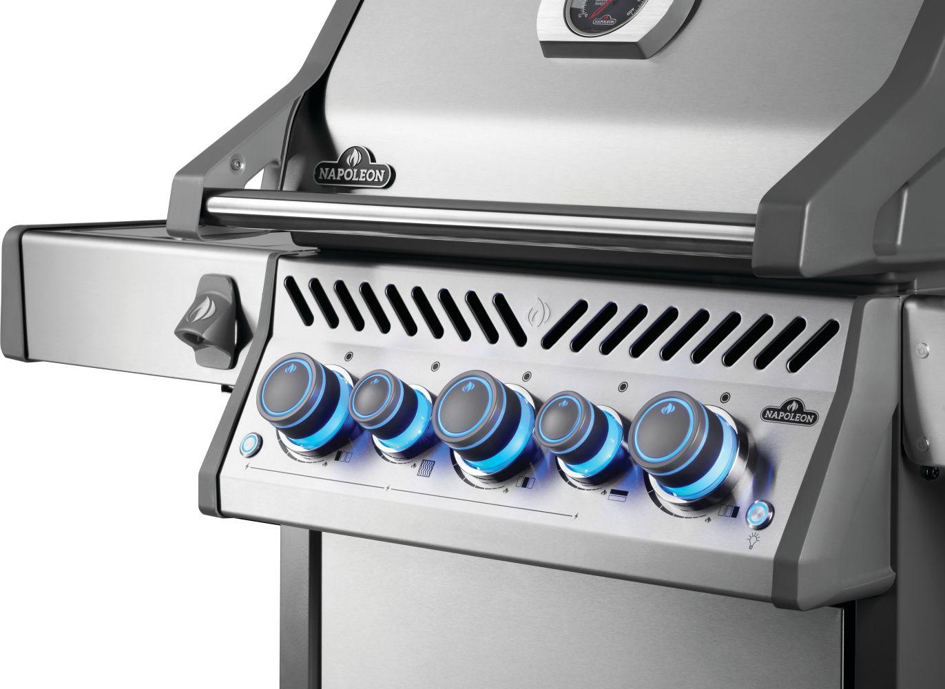 Napoleon Bbq RPS425RSIBPSS2 Rogue Pro-S 425 Rsib With Infrared Side And Rear Burner , Propane, Stainless Steel