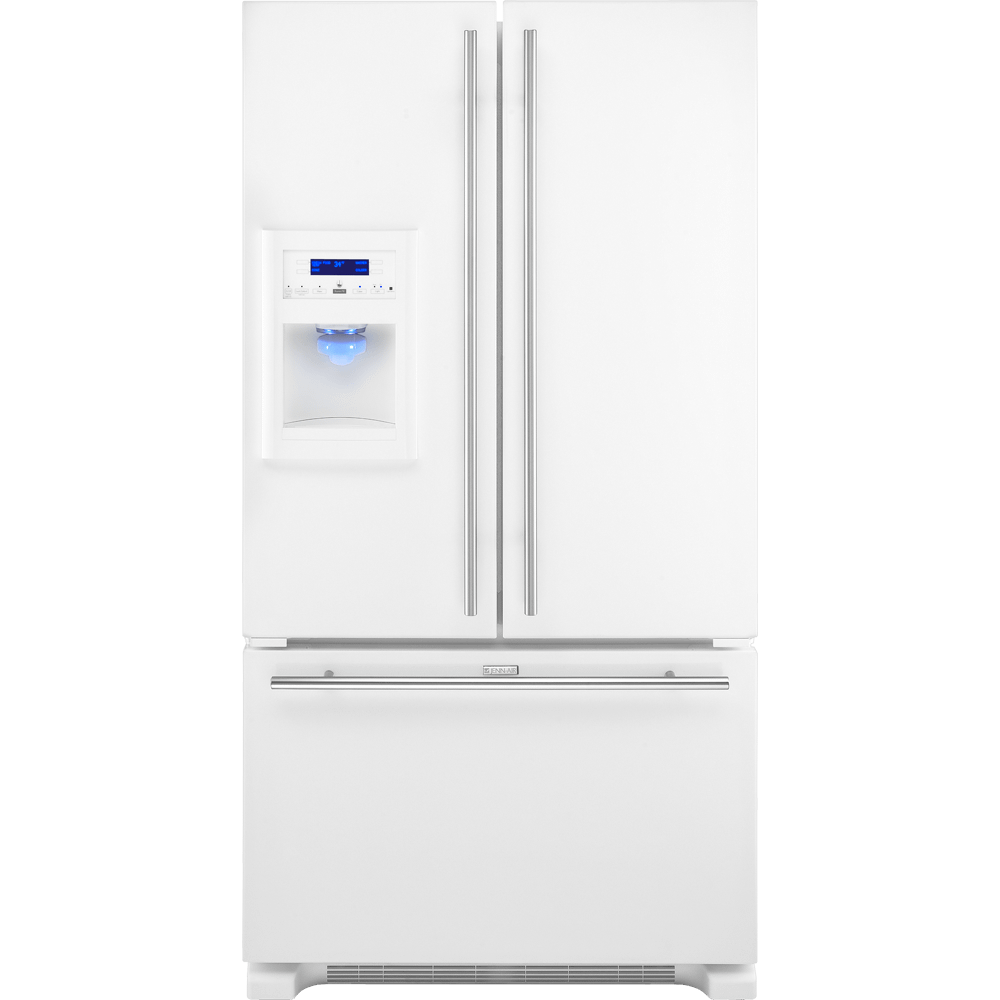 Jennair JFI2089AEW Cabinet-Depth French Door Refrigerator With External Dispenser Refrigeration Jenn-Air