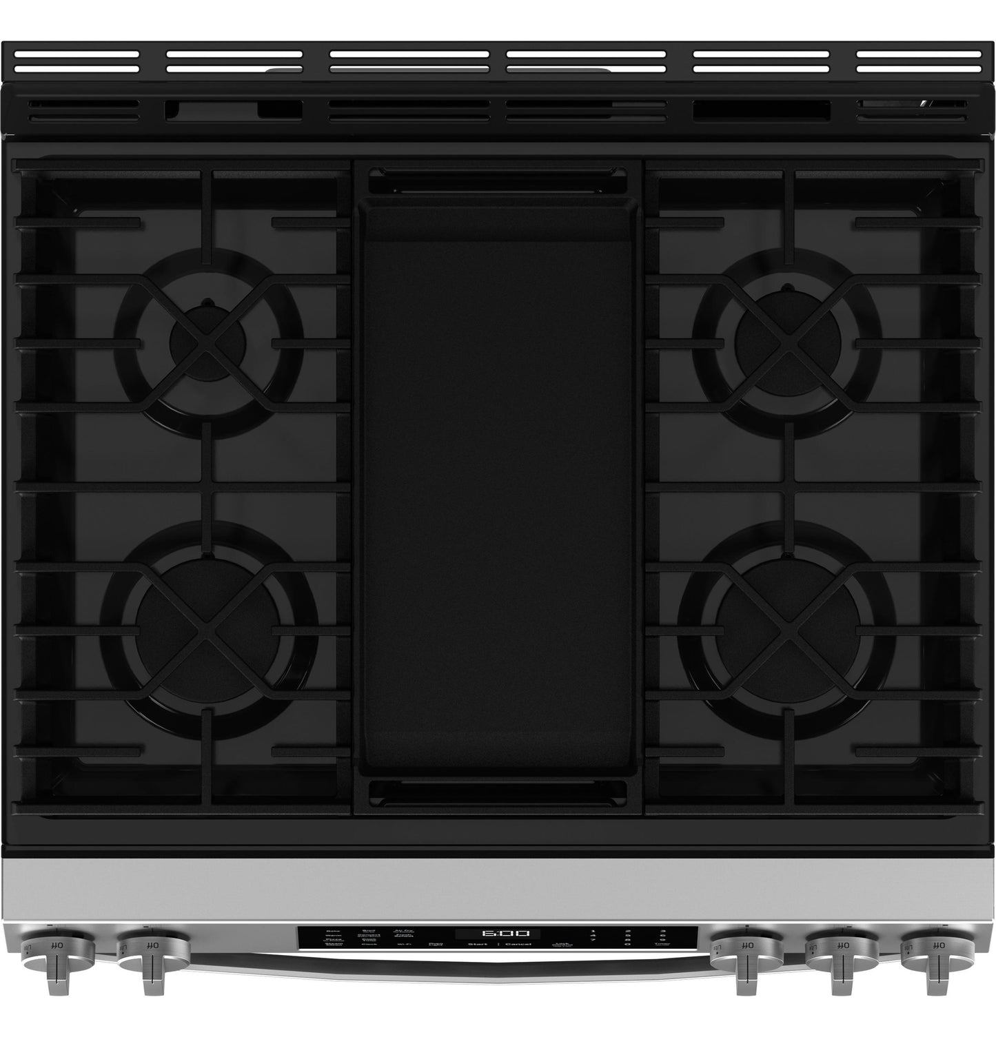 Ge Appliances GGS600AVFS Ge® 30" Slide-In Front-Control Convection Gas Range With No Preheat Air Fry And Easywash&#8482; Oven Tray