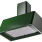 Ilve UAG30EG Nostalgie 30 Inch Emerald Green Wall Mount Range Hood