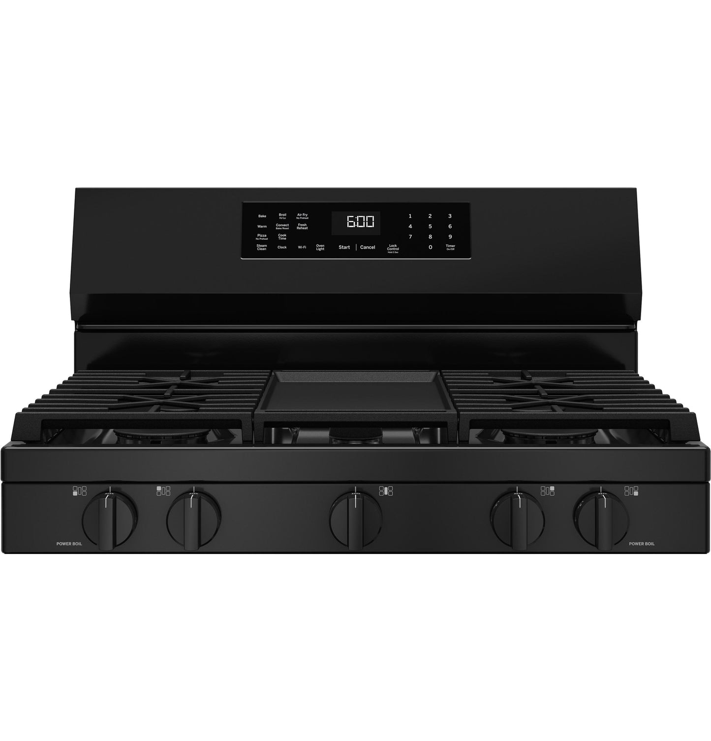 Ge Appliances GGF600AVBB Ge® 30" Free-Standing Gas Convection Range With No Preheat Air Fry And Easywash&#8482; Oven Tray