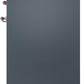 Ilve UPI304NMPBGP Nostalgie Ii 30 Inch Electric Freestanding Range In Blue Grey With Copper Trim