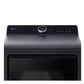 Lg DLEX8600BE 7.3 Cu. Ft. Ultra Large Capacity Rear Control Electric Dryer With Lg Easyload™ Door, Ai Sensing And Turbosteam™