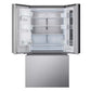 Lg LF26C6360S 26 Cu. Ft. Smart Counter-Depth Max™ French Door Refrigerator With Instaview® Door-In-Door®