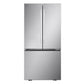 Lg LF25H6200S 25 Cu.Ft. 3-Door French Door Refrigerator With New Hybrid Handle Design