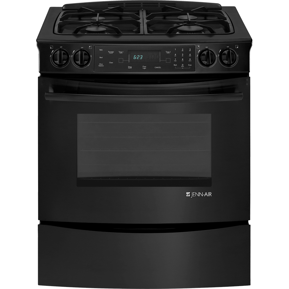 Jennair JGS8750CDB 30" Slide-In Gas Range Ranges Jenn-Air