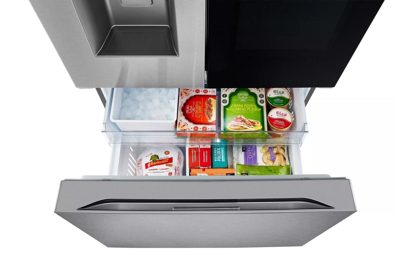 Lg LF31S6360S 31 Cu. Ft. Smart Standard-Depth Max&#8482; French Door Refrigerator With Instaview® Door-In-Door®