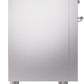 Ilve UP36FNMPSSC Nostalgie Ii 36 Inch Dual Fuel Natural Gas Freestanding Range In Stainless Steel With Chrome Trim