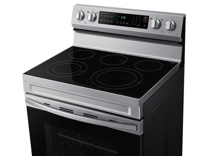 Samsung NE63D6511SR 6.3 Cu. Ft. Smart Freestanding Energy Star® Certified Electric Range With Air Fry In Stainless Steel