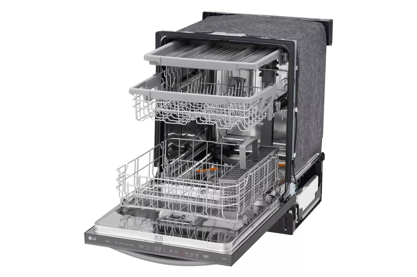 Lg LDTH5554D Top-Control Dishwasher With 1-Hour Wash & Dry, Quadwash® Pro, And Dynamic Heat Dry&#8482;