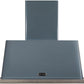 Ilve UAM90BG Majestic 36 Inch Blue Grey Wall Mount Range Hood