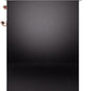 Ilve UPI304NMPBKP Nostalgie Ii 30 Inch Electric Freestanding Range In Glossy Black With Copper Trim