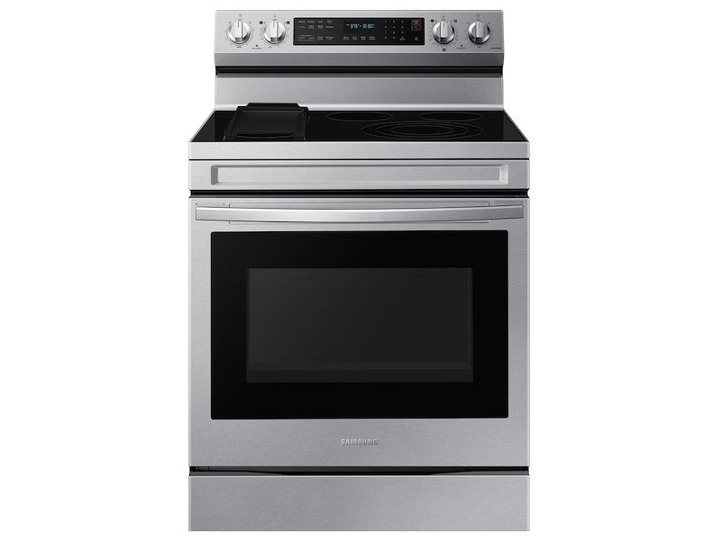 Samsung NE63D6711SR 6.3 Cu. Ft. Smart Freestanding Energy Star® Certified Electric Range With Air Fry And Griddle In Stainless Steel