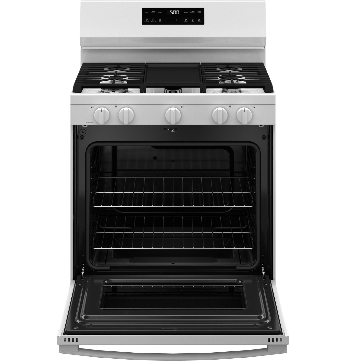 Ge Appliances GGF500PVWW Ge® 30" Free-Standing Gas Range With Crisp Mode