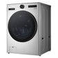 Lg WM6998HVA Ventless Washer/Dryer Combo Lg Washcombo™ All-In-One 5.0 Cu. Ft. Mega Capacity With Inverter Heatpump™ Technology And Direct Drive Motor