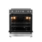 Danby DRRM300BSS Danby 30 Slide In Smooth Top Electric Range With Knob Controls In Stainless Steel