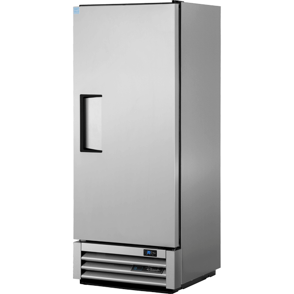 True Manufacturing Commercial T12HC Reach-In Solid Swing Door Refrigerator With Hydrocarbon Refrigerant