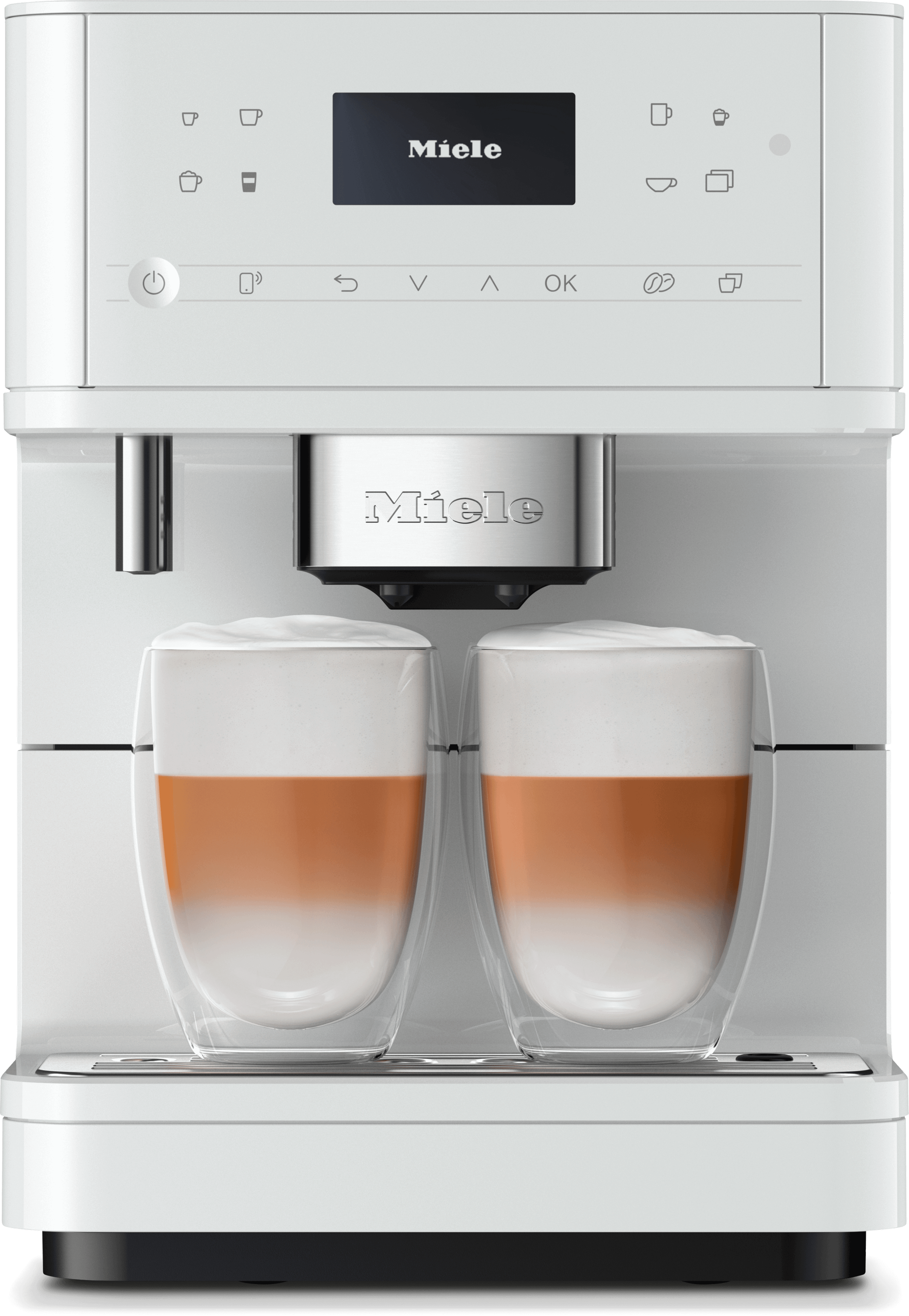 Miele CM6160LW Cm 6160 Milkperfection - Countertop Coffee Machine With Wifi Conn@Ct And A Wide Selection Of Specialty Coffees For Maximum Freedom.