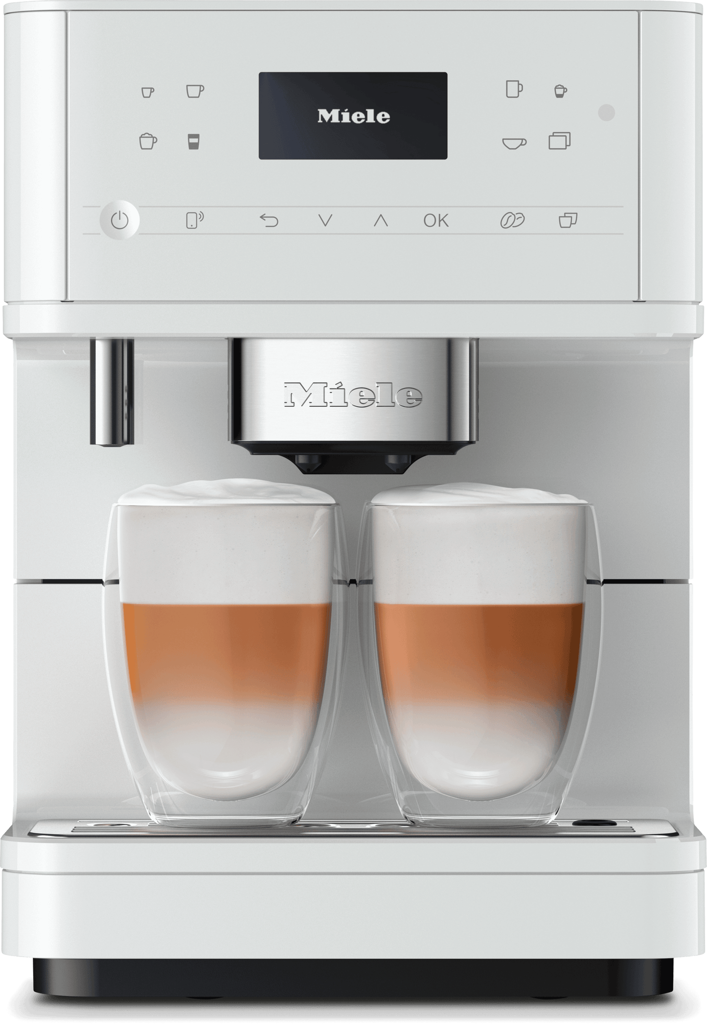 Miele CM6160LW Cm 6160 Milkperfection - Countertop Coffee Machine With Wifi Conn@Ct And A Wide Selection Of Specialty Coffees For Maximum Freedom.