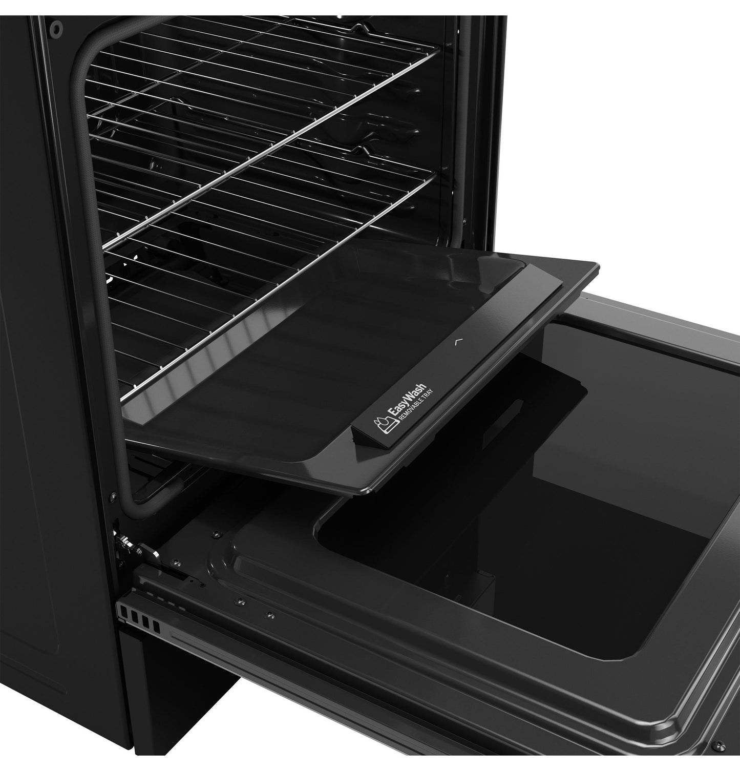 Ge Appliances GGF600AVBB Ge® 30" Free-Standing Gas Convection Range With No Preheat Air Fry And Easywash&#8482; Oven Tray