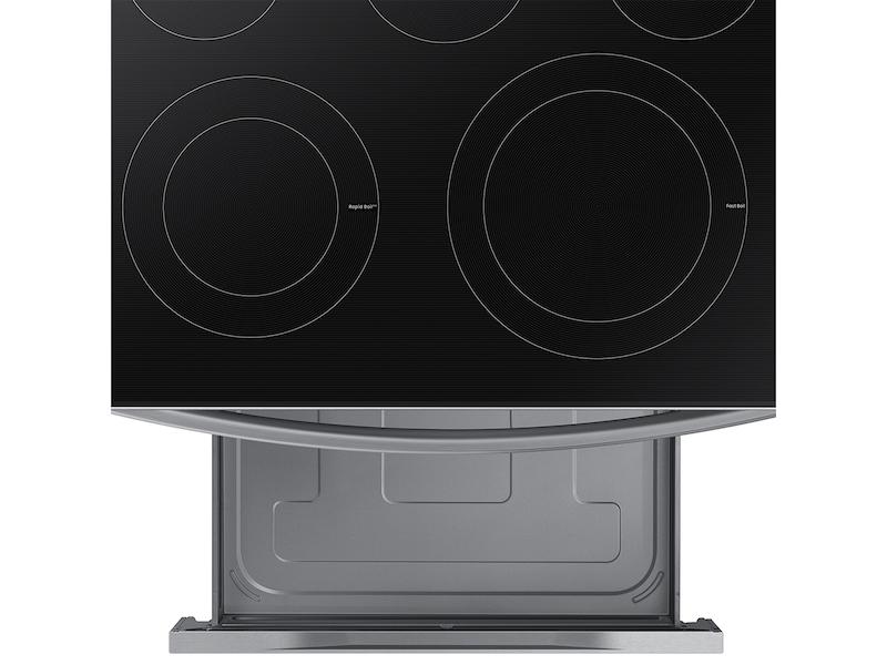 Samsung NE63D6511SR 6.3 Cu. Ft. Smart Freestanding Energy Star® Certified Electric Range With Air Fry In Stainless Steel