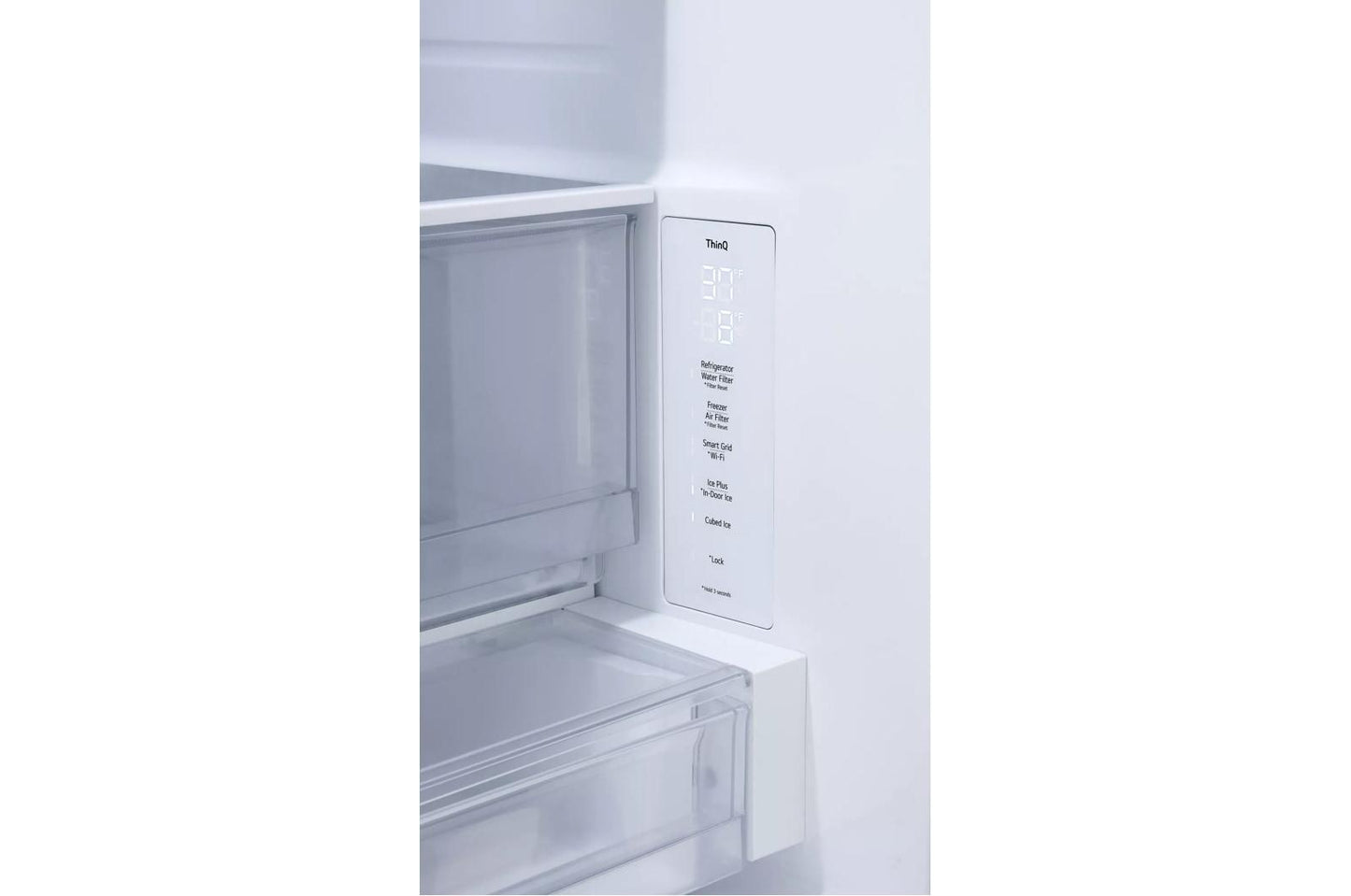 Lg LF31S6360S 31 Cu. Ft. Smart Standard-Depth Max&#8482; French Door Refrigerator With Instaview® Door-In-Door®