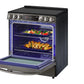 Lg LSEL6335DE 6.3 Cu Ft. Smart Wi-Fi Enabled Probake Convection® Instaview® Electric Slide-In Range With Air Fry